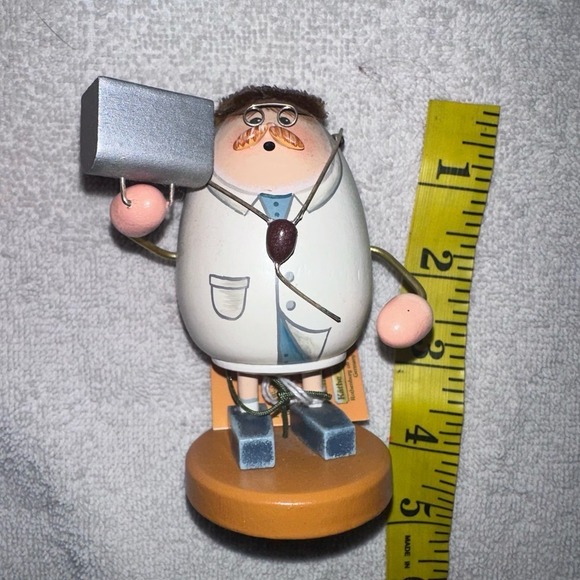 RARE NIB Original Duftl Mannchen Smokey Incense Smoky Doctor Kathe Wohlfahrt - Picture 7 of 8